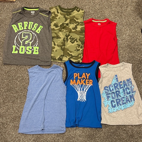 Other - Lot of 6 - Boys Tank Tops